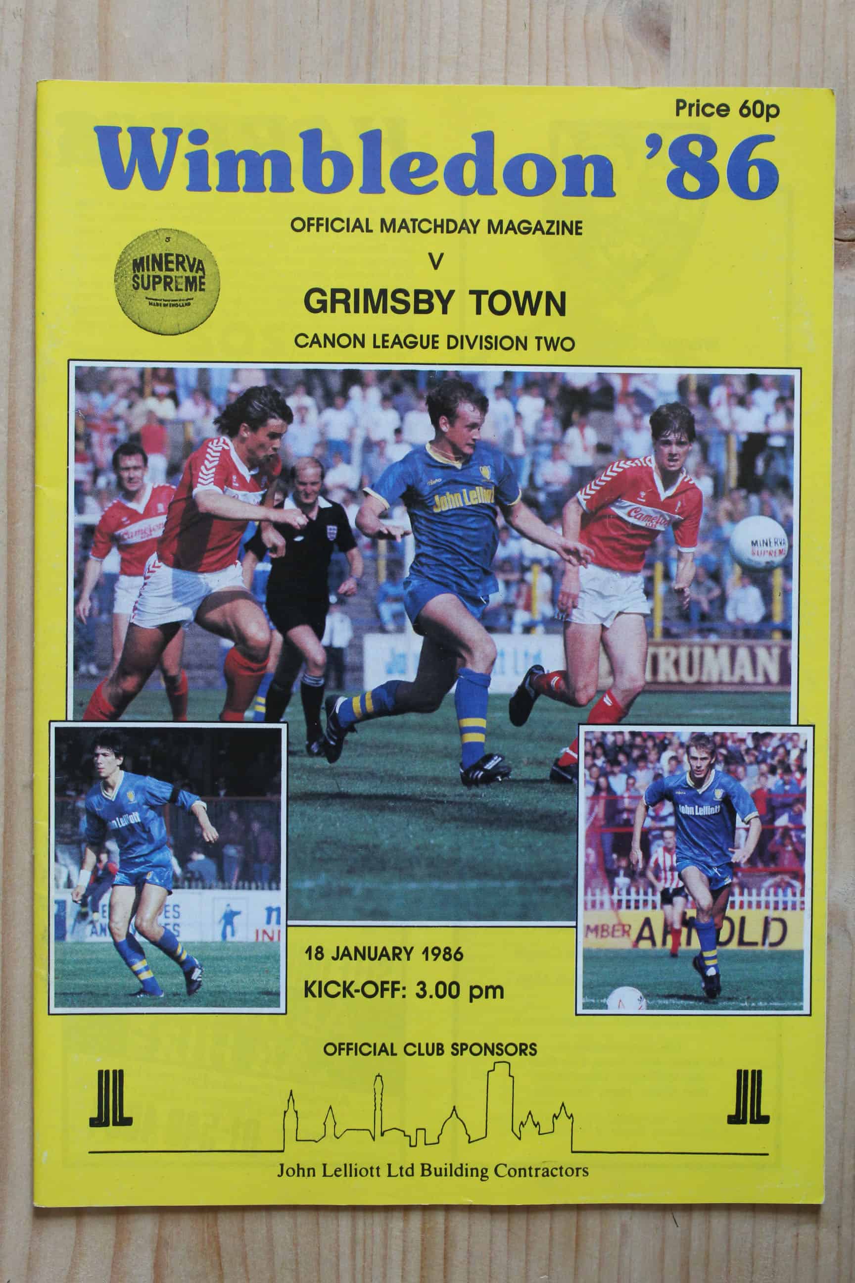 Wimbledon v Grimsby Town FC